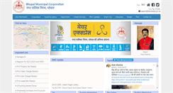 Desktop Screenshot of bhopalmunicipal.com